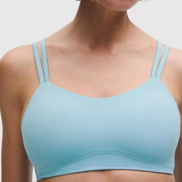 Lululemon Like A Cloud Bra Light Blue - Picture 4 of 7
